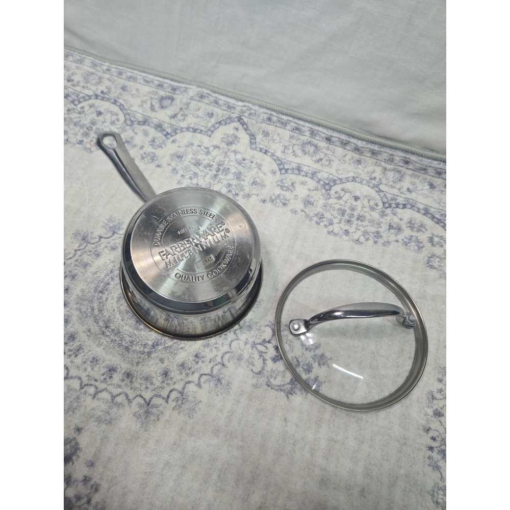 Farberware Millennium Stainless Steel Nonstick 1 Qt. Saucepans w/Lid Cookware